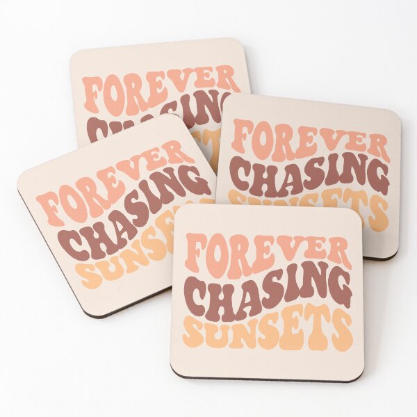 Item preview, Forever Chasing Sunsets Retro Design designed and sold by handsoftime2020.