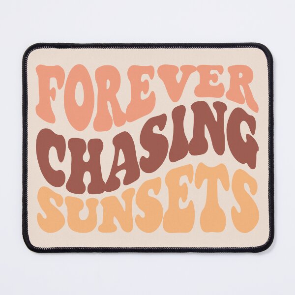 Item preview, Forever Chasing Sunsets Retro Design designed and sold by handsoftime2020.