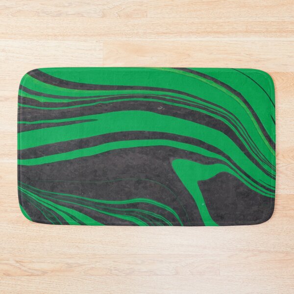 Item preview, Marble Black & Green mixed inks decor designed and sold by silvatropical.