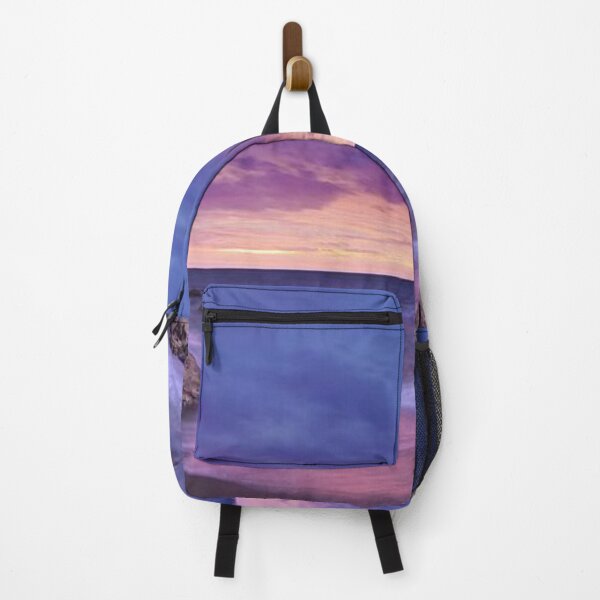 Item preview, Magical pink, purple multicoloured sunset on the beach view  designed and sold by Durgaa D.