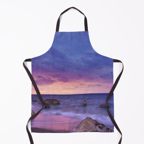 Item preview, Magical pink, purple multicoloured sunset on the beach view  designed and sold by Durgaa D.