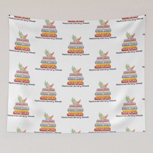 Item preview, National Library Week  designed and sold by ArtPosterAr.
