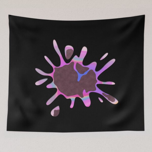 Item preview, Fuzzy Ooze Ink Splat designed and sold by galaxydaydreams.