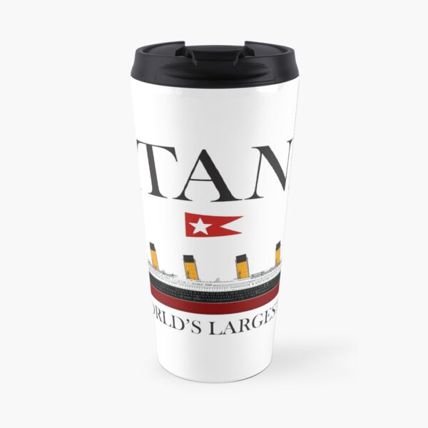 Titanic. 1912, RMS Titanic, Cruise, Ship, Disaster. Travel Mug