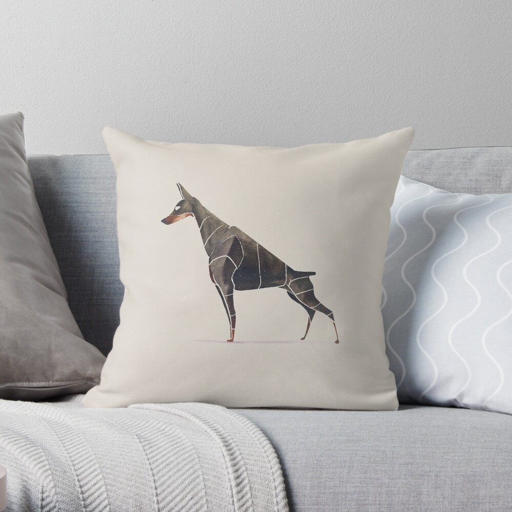doberman pillow
