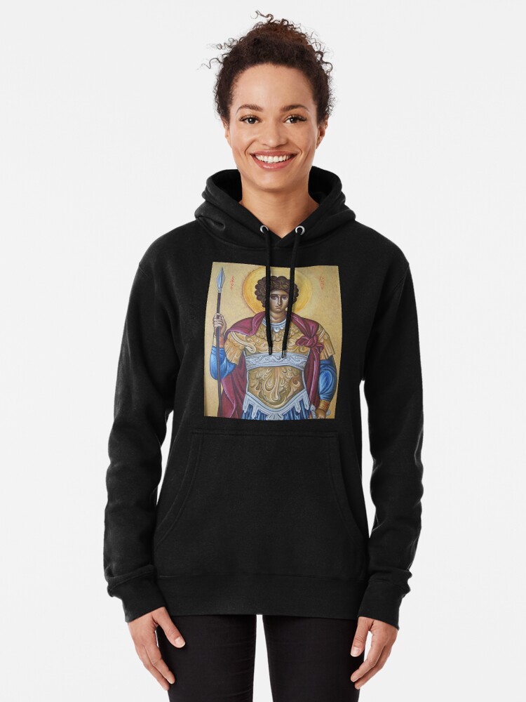 Military Saints Saint George Pullover Hoodie for Sale by mak175