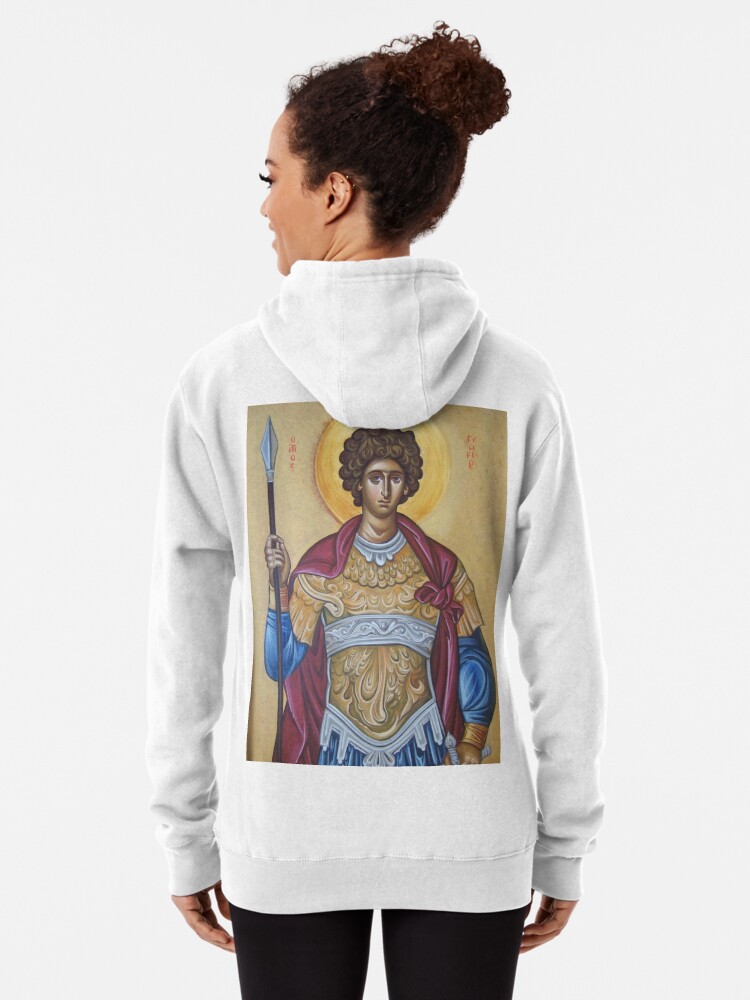 Military Saints Saint George Pullover Hoodie for Sale by mak175