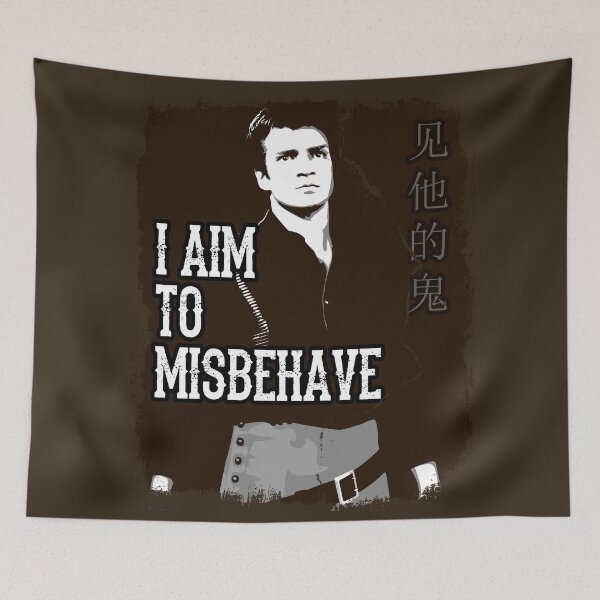 Item preview, Aim to Misbehave designed and sold by stonestreet.