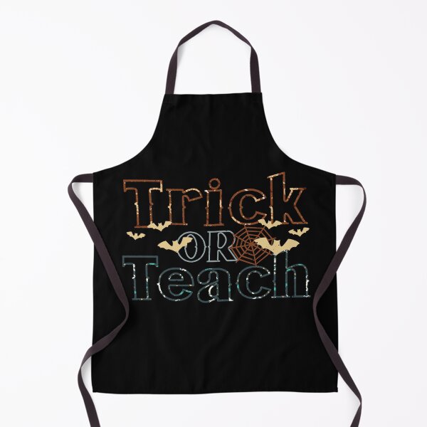 Item preview, Teacher Halloween funny trick or teach dark designed and sold by Think4Prints.