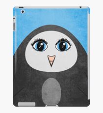 Geometric Cute Cartoon Penguin iPad Case/Skin