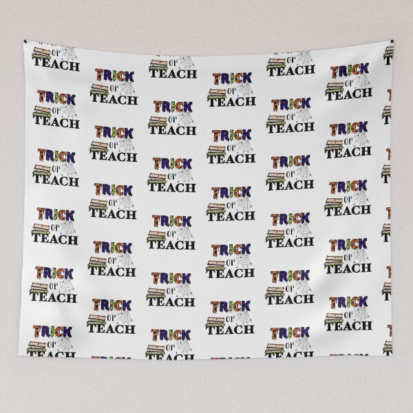 Item preview, Trick or Teach Spooky Teacher Halloween T-Shirt designed and sold by Pogogogo.