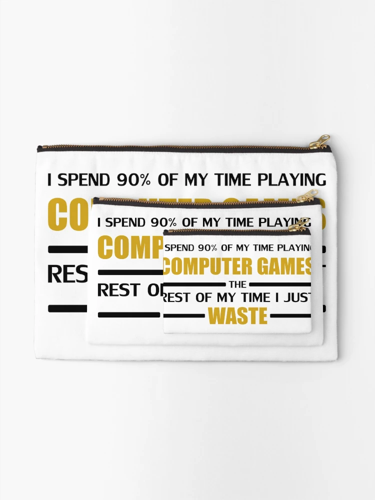 Thumbnail 2 of 4, Zipper Pouch, Computer Gaming designed and sold by RixzStuff.