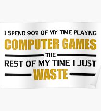 Computer Gaming Poster