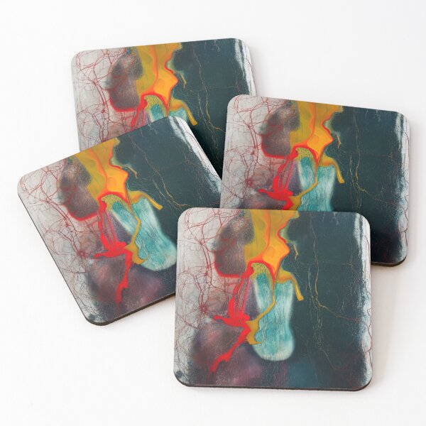 Item preview, Abstract Art Painting designed and sold by AnuGoldPrints.