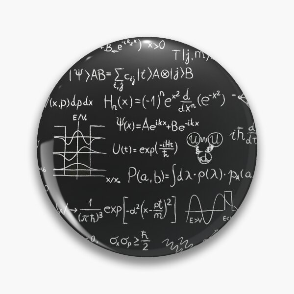 Item preview, Quantum Physics Equations - black designed and sold by Jen K Wilson.