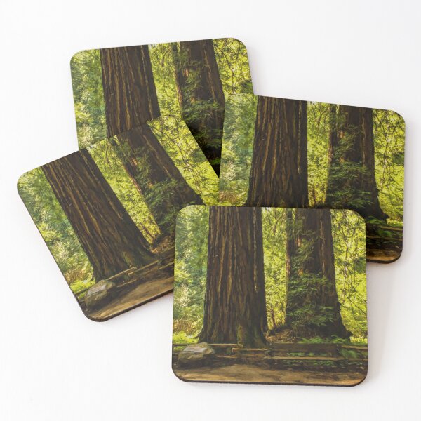 Item preview, Giant Trees Impressions - Muir Woods California USA designed and sold by Georgia Mizuleva.