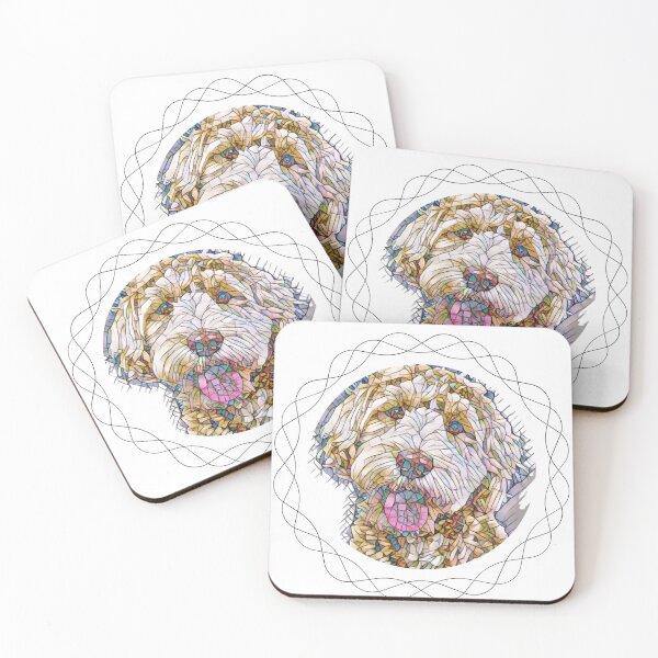 Item preview, Labradoodle designed and sold by Silver Lining Gift Co..
