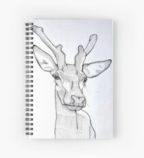 Fine Liner Deer Spiral Notebook
