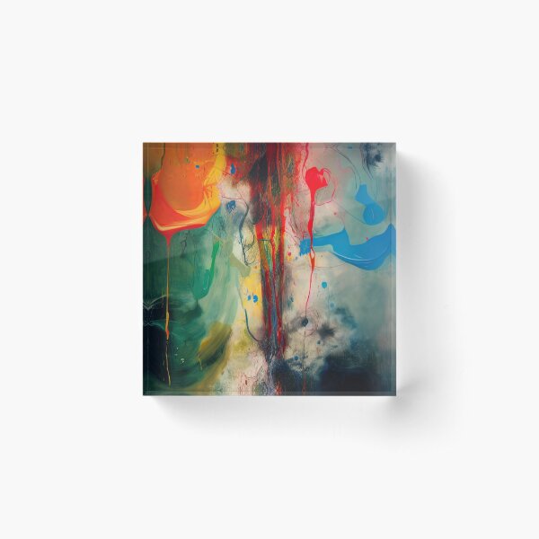 Item preview, Abstract Art Painting designed and sold by AnuGoldPrints.