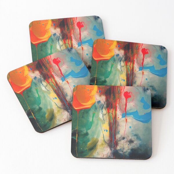 Item preview, Abstract Art Painting designed and sold by AnuGoldPrints.