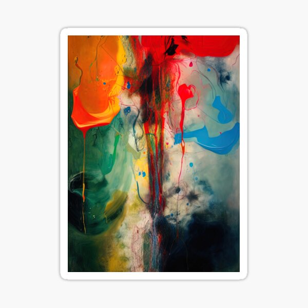 Item preview, Abstract Art Painting designed and sold by AnuGoldPrints.