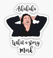 What a Story Mark - The Room Sticker