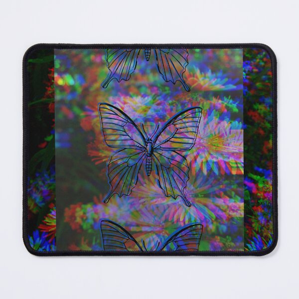 Item preview, Butterfly Aster Glitch designed and sold by AsgardianKitten.