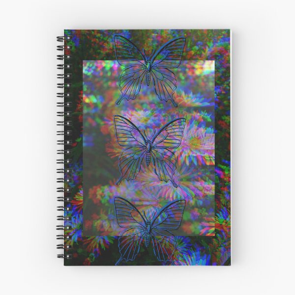 Item preview, Butterfly Aster Glitch designed and sold by AsgardianKitten.