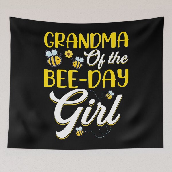 Item preview, Grandma Of The Bee Day Girl Family Matching Birthday designed and sold by eminentjournal9.