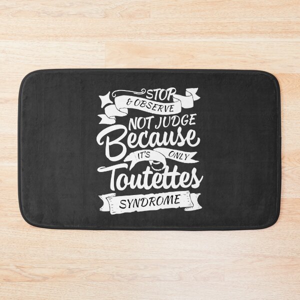 Item preview, Stop And Observe Not Judge It’s Only Tourette Syndrome, Tourettes Awareness designed and sold by MJDezigns.