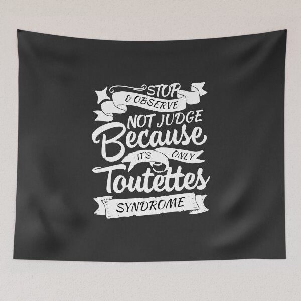 Item preview, Stop And Observe Not Judge It’s Only Tourette Syndrome, Tourettes Awareness designed and sold by MJDezigns.
