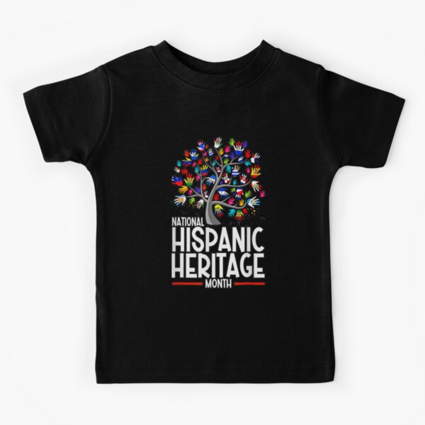 Item preview, National Hispanic Heritage Month Hand Flag Tree Roots Latino designed and sold by teeminghearing4.