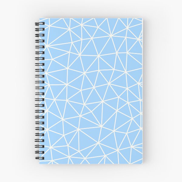 Item preview, Baby Blue Geometric Triangle Abstract Pattern Design designed and sold by patternsoup.