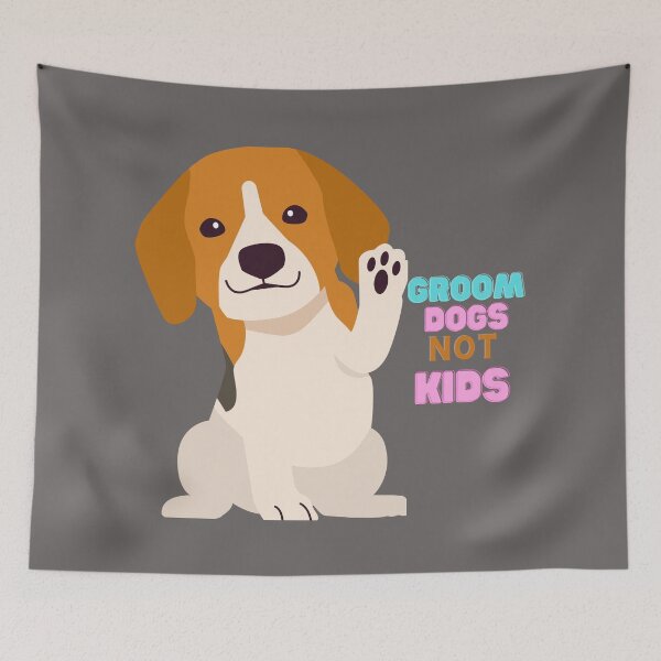 Item preview, Cute Groom Dogs Not Kids Beagle Dog designed and sold by Naomy-Designs.