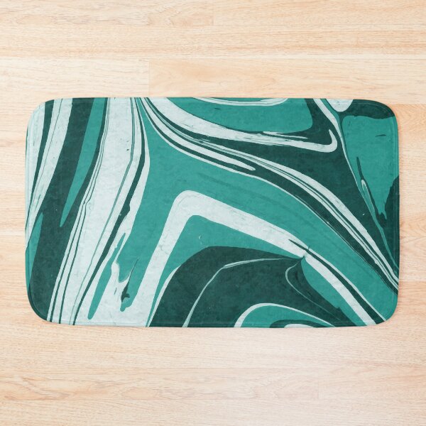 Item preview, Marble blue tones mixed inks decor designed and sold by silvatropical.