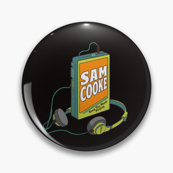 Item preview, Sam Cooke  Retro Walkman Design  Retro Music Art 108png designed and sold by TobyLeeH.