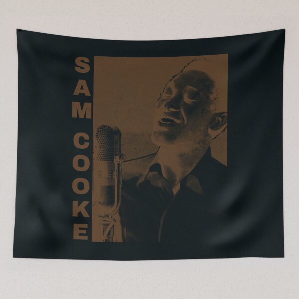 Item preview, Sam Cooke  Vintage Halftone Style  Fan Art Design 115png designed and sold by TobyLeeH.