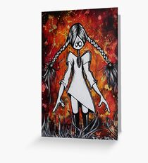 doll-o-ween Greeting Card