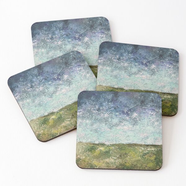 Item preview, Faith abstract landscape designed and sold by heidimenzel.