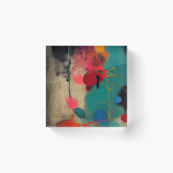Item preview, Abstract Art Painting designed and sold by AnuGoldPrints.