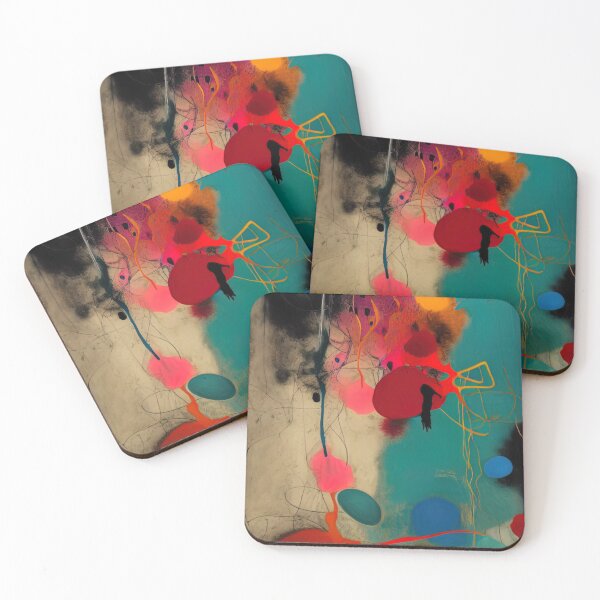 Item preview, Abstract Art Painting designed and sold by AnuGoldPrints.