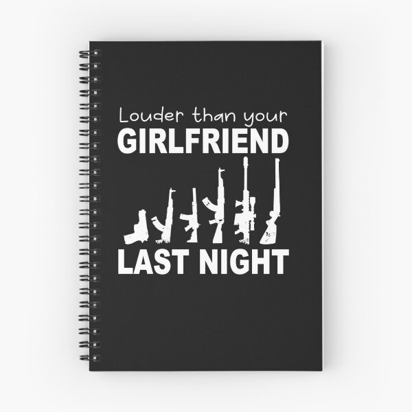Item preview, funny Louder than your girlfriend last night  designed and sold by SheIsAQueen.