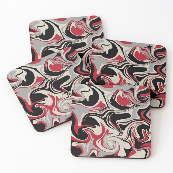 Item preview, Spill - Red, Grey, Black and Bone White designed and sold by LAEC-Shop.