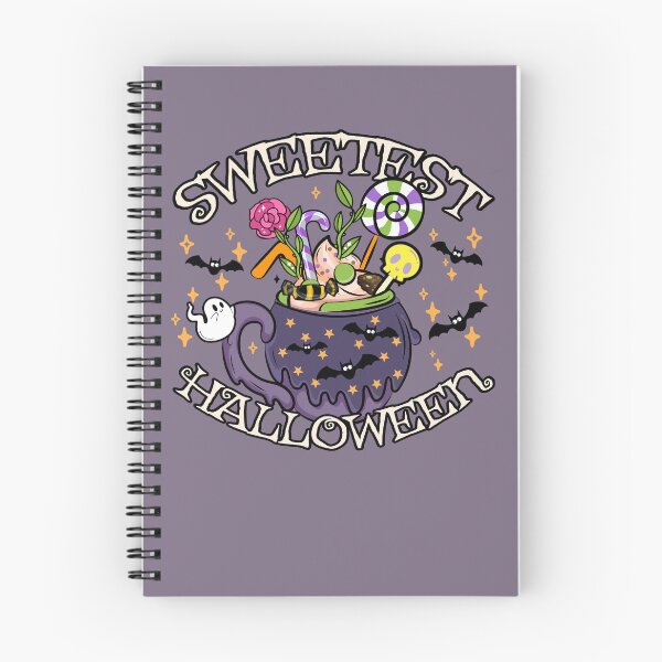 Item preview, Sweetest Halloween, Cute Halloween Design, Purple Lilac Background designed and sold by TrulyEpoque.