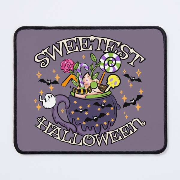 Item preview, Sweetest Halloween, Cute Halloween Design, Purple Lilac Background designed and sold by TrulyEpoque.