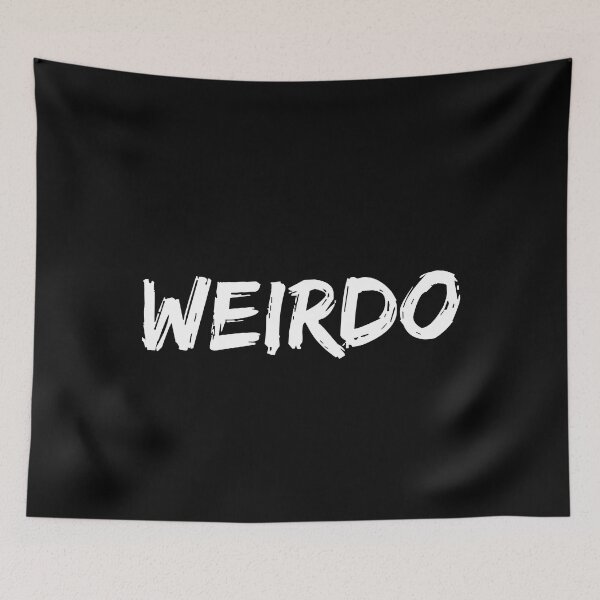 Item preview, WEIRDO Emo Funny Goth Heavy Metal Kawaii Weird designed and sold by Rev-Style.