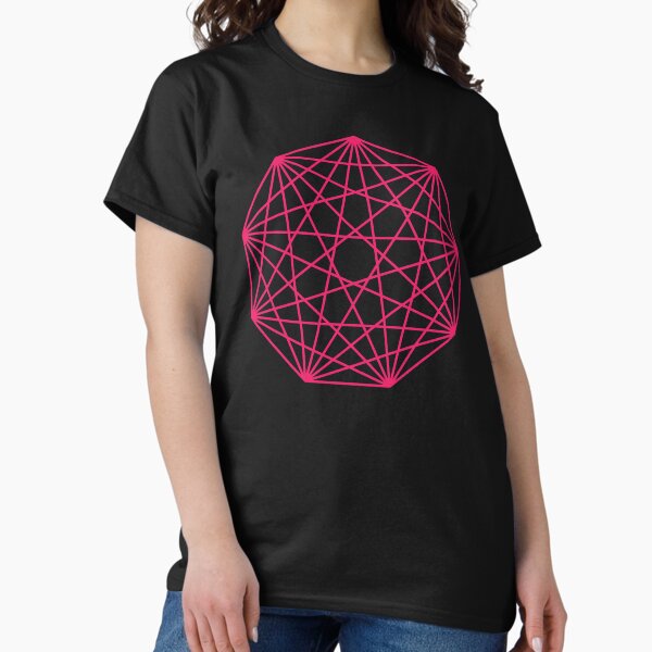 Item preview, Hot Pink Nonagon designed and sold by keplercat.