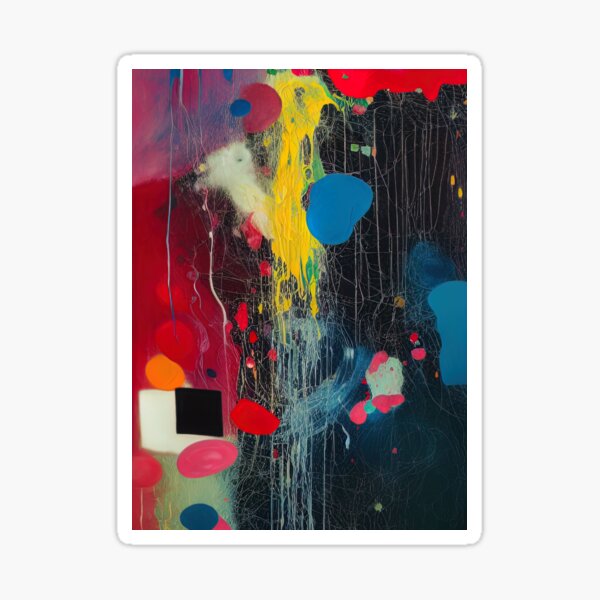 Item preview, Abstract Art Painting designed and sold by AnuGoldPrints.