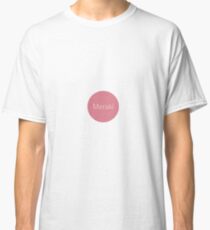 Minimalist Rose Meraki Philosphy Classic T-Shirt