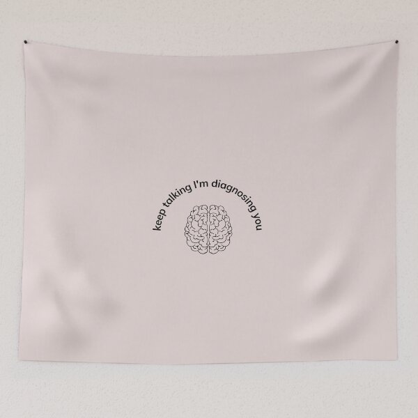 Item preview, Keep Talking I'm Diagnosing You Brain designed and sold by Kubala.